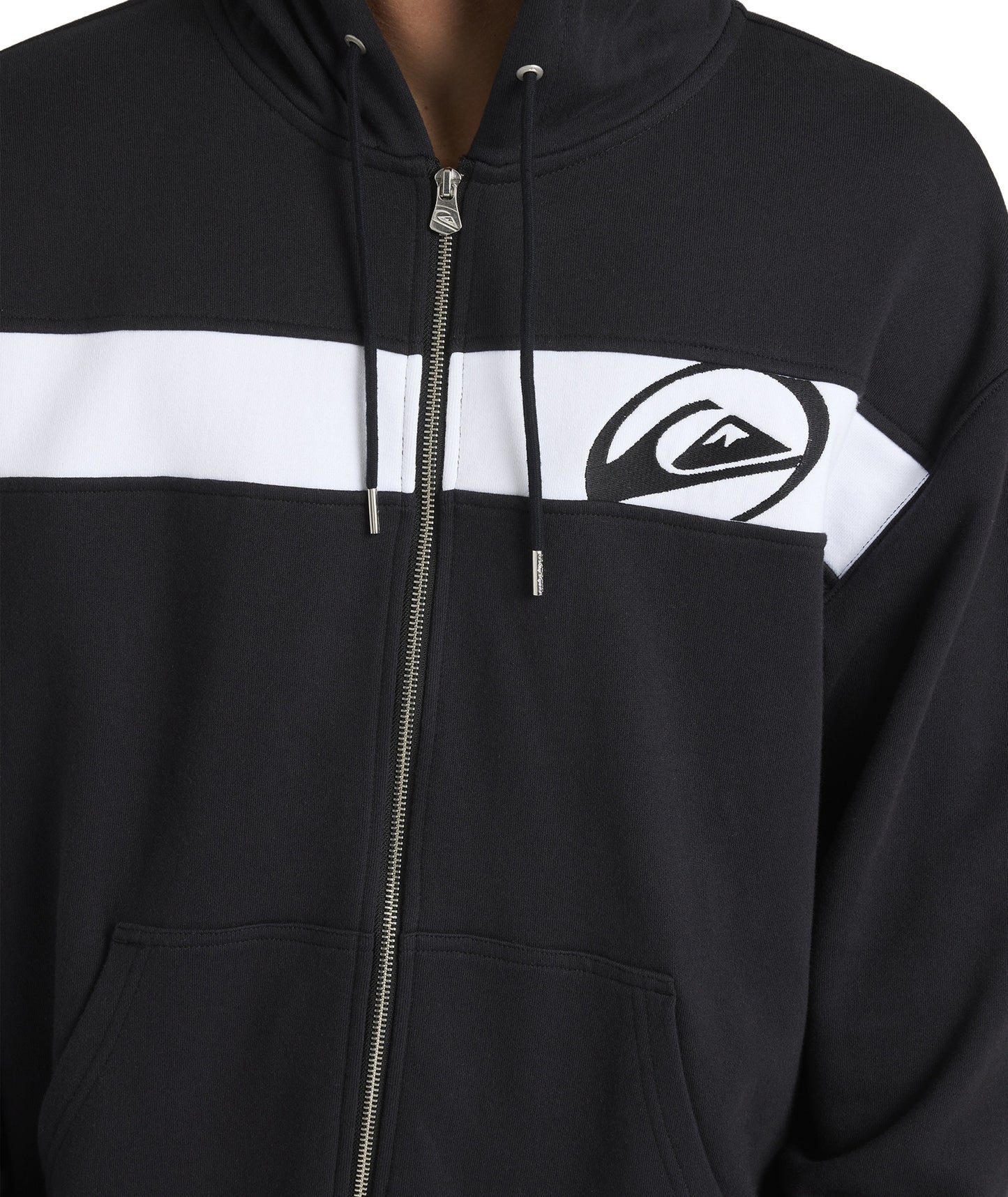 Quiksilver Tilt Panel Zip Up Hoodie