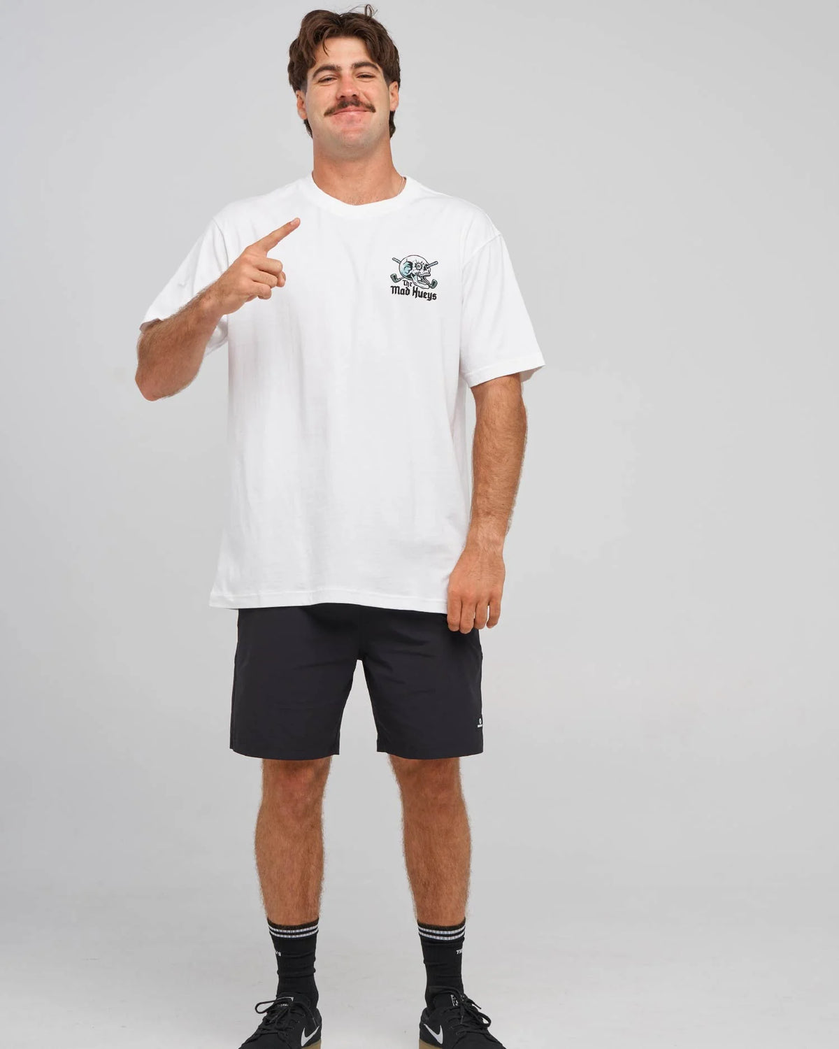 The Mad Hueys Hittin Fk All/SS Tee