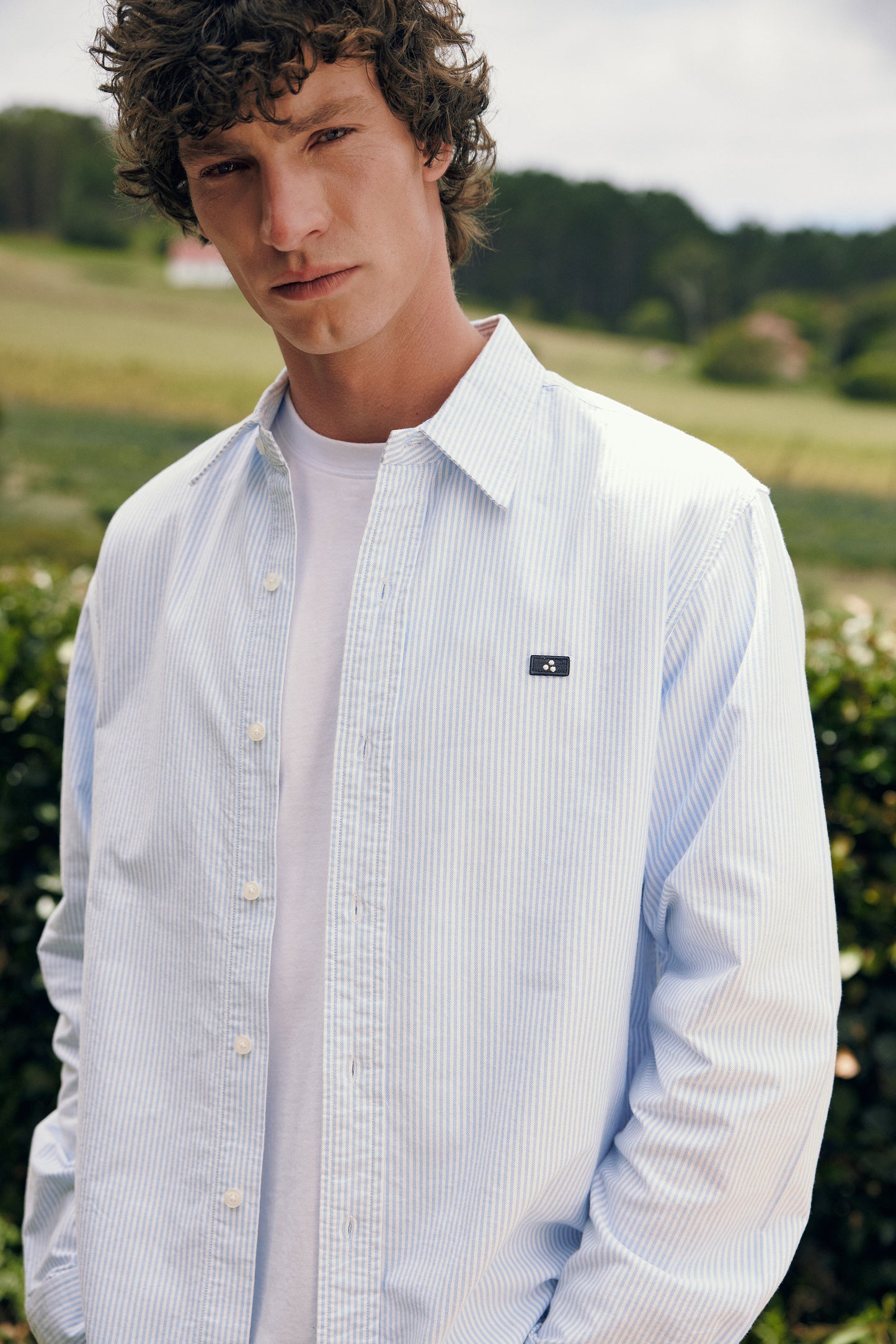 Huffer Classic Oxford Long Sleeve Shirt