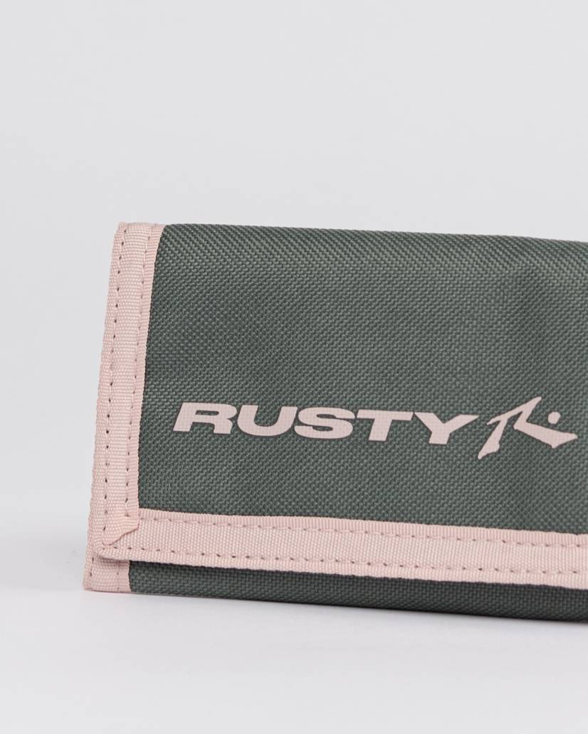 Rusty Bloom Tri Fold Wallet