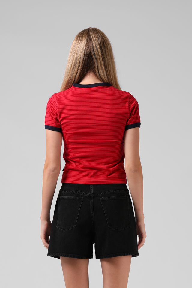 Rpm Stripe Ringer Tee