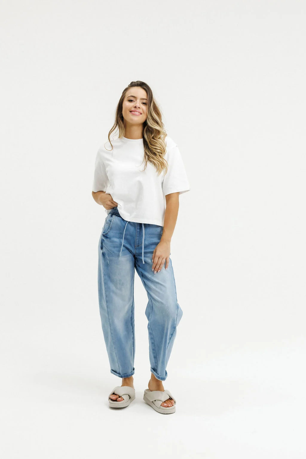 Homelee Barrel Jeans
