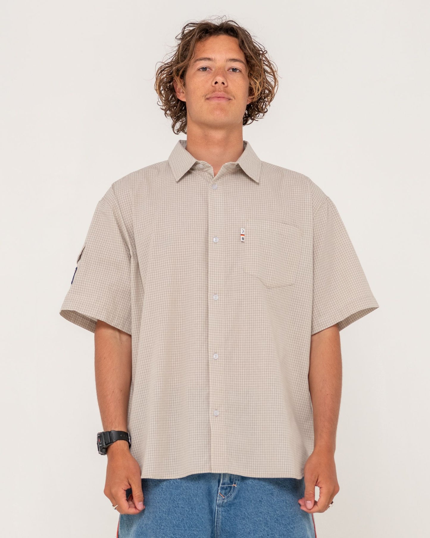 Rusty Stasha Pocket Short Sleeve Shirt