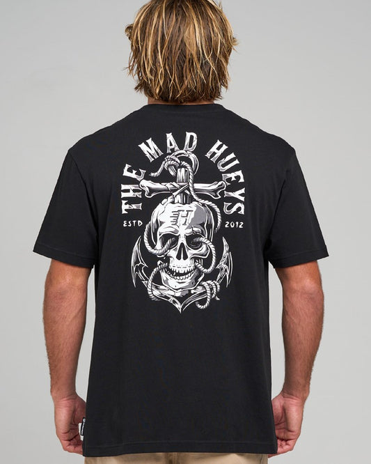 The Mad Hueys Rope Skull Anchor SS Tee