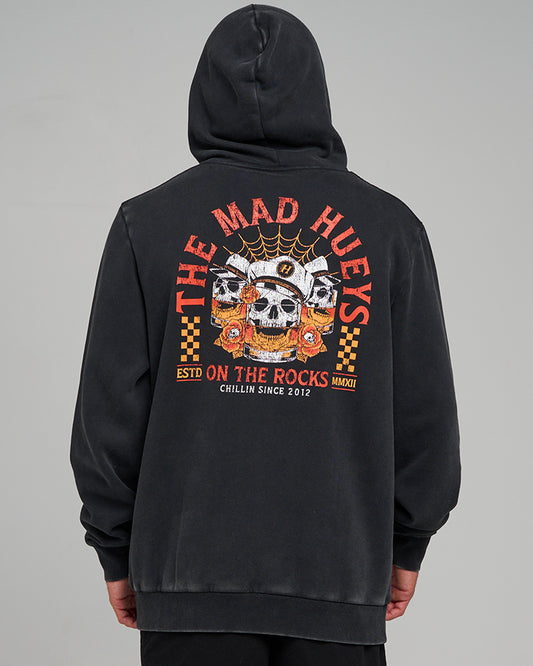 The Mad Hueys Triple On The Rocks Hooded Pullover