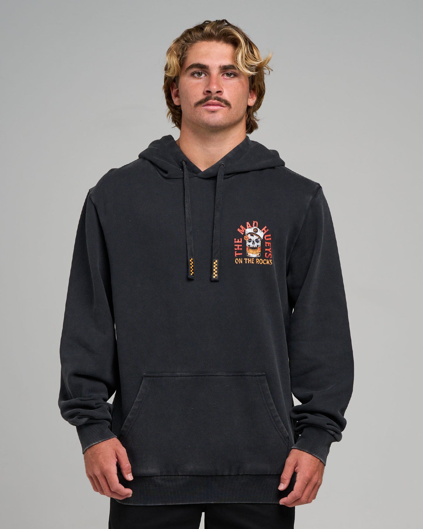 The Mad Hueys Triple On The Rocks Hooded Pullover