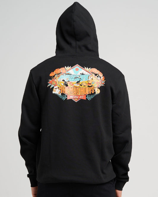 The Mad Hueys Mean As NZ Hooded Pullover