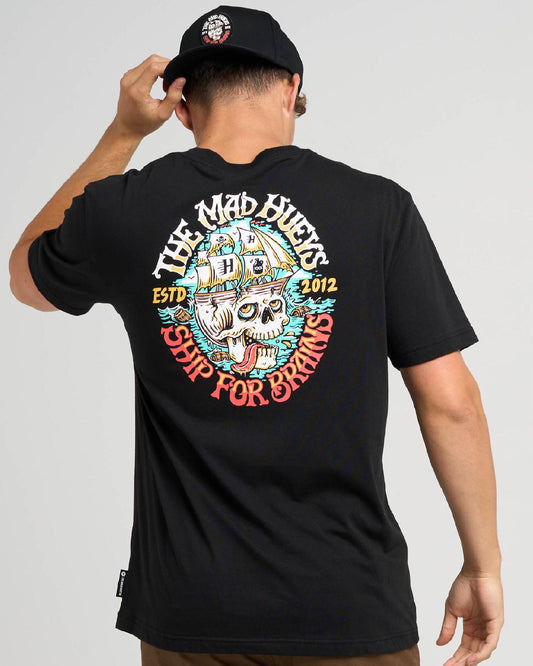 The Mad Hueys Ship For Brains SS Tee