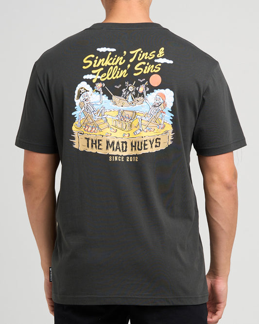 The Mad Hueys Sinkin Tins SS Tee