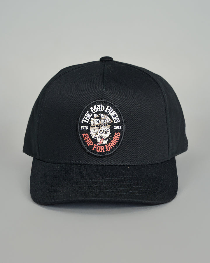 The Mad Hueys Ship For Brains | Twill Snapback