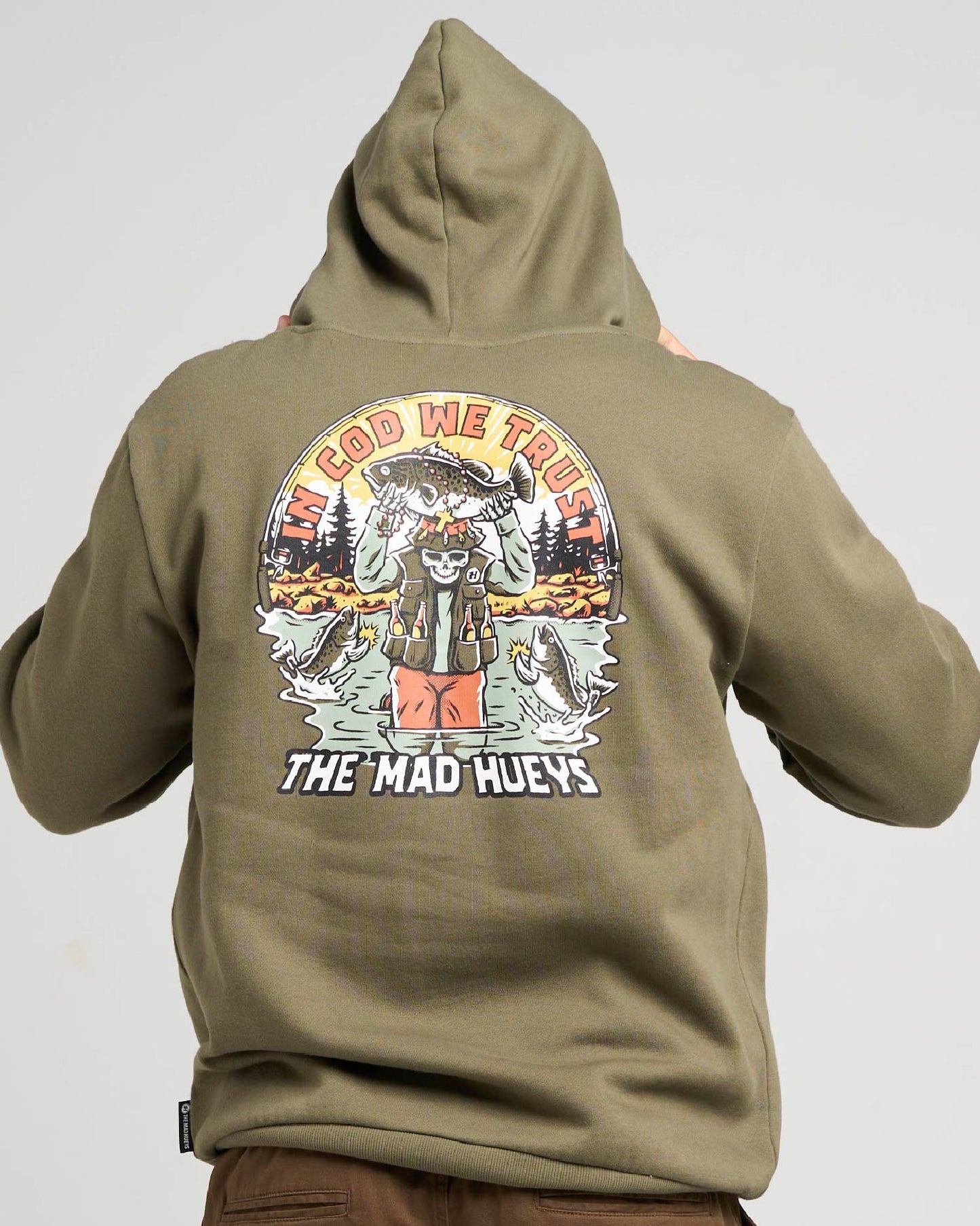 The Mad Hueys Trust Cod Hooded Pullover
