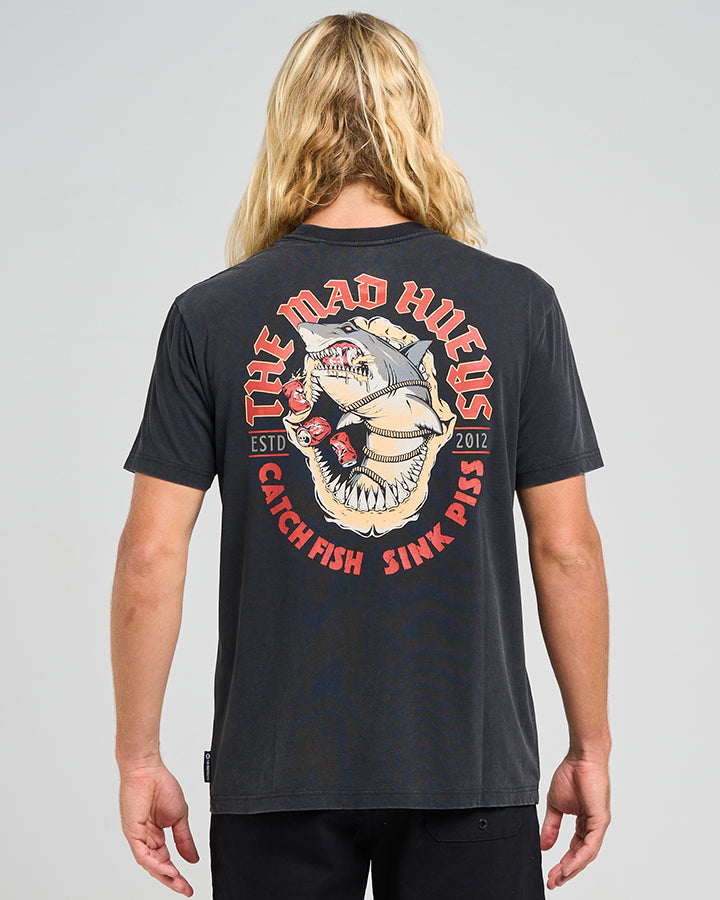 The Mad Hueys Shark Tins Tee