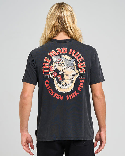 The Mad Hueys Shark Tins Tee