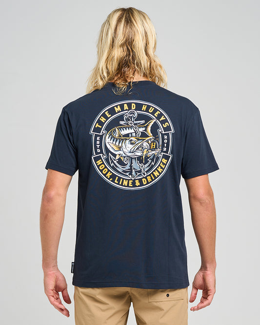 The Mad Hueys Hooked Cuda Tee