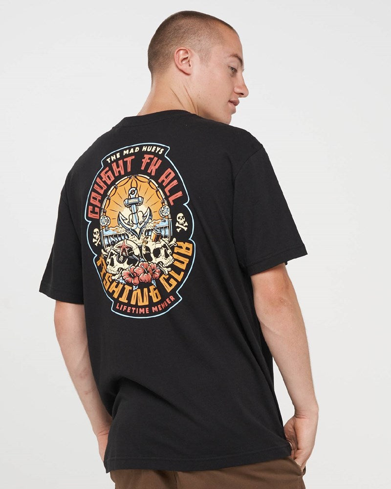 The Mad Hueys Caught Fk Skull SS Tee