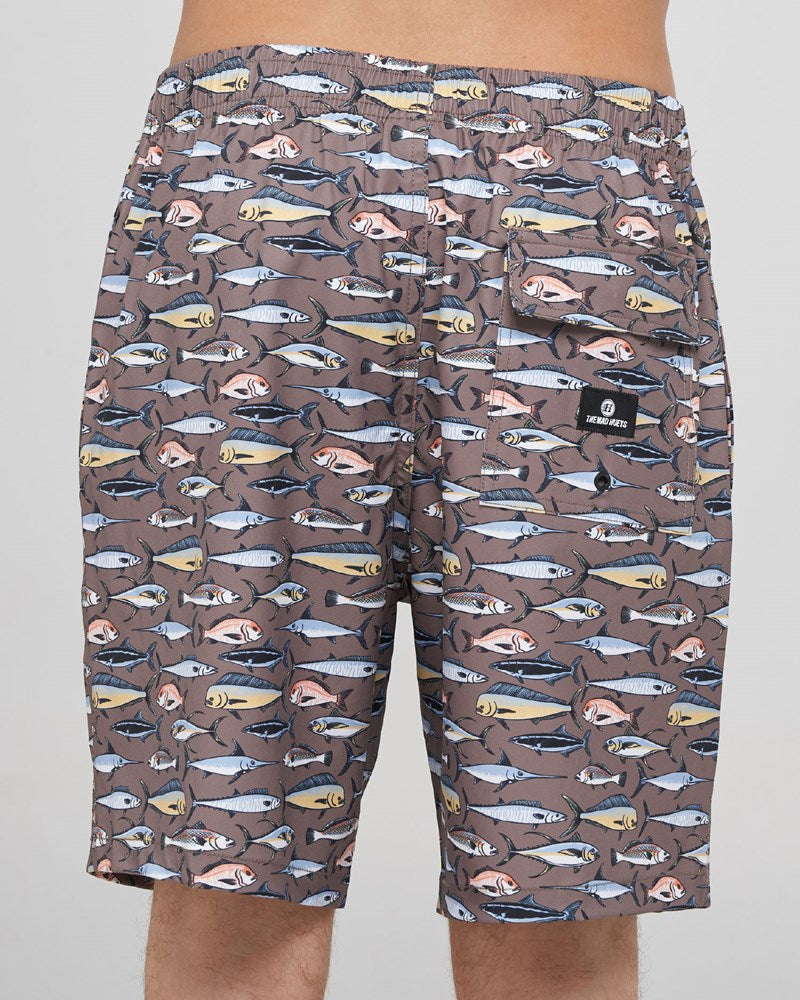 Mad Hueys Pro Hueys 18'' Swim Volly Short