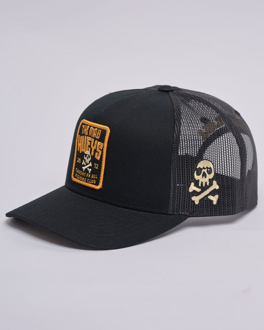Mad Hueys Caught FK Skull Twill Trucker