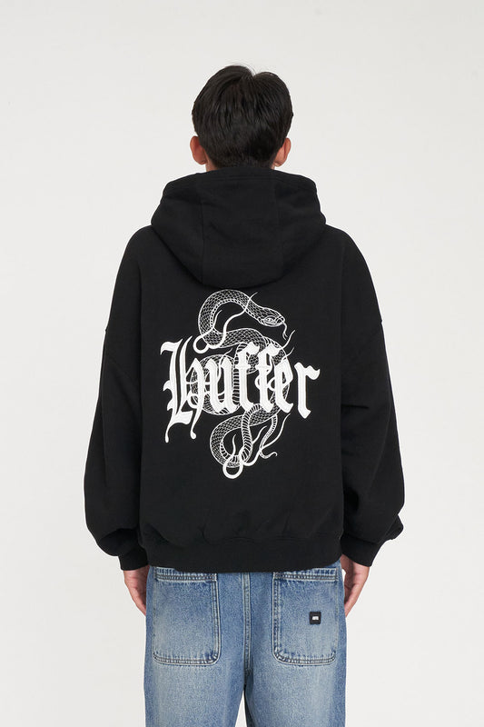 HUFFER SUB CROP HOOD 350/VIPER BLACK