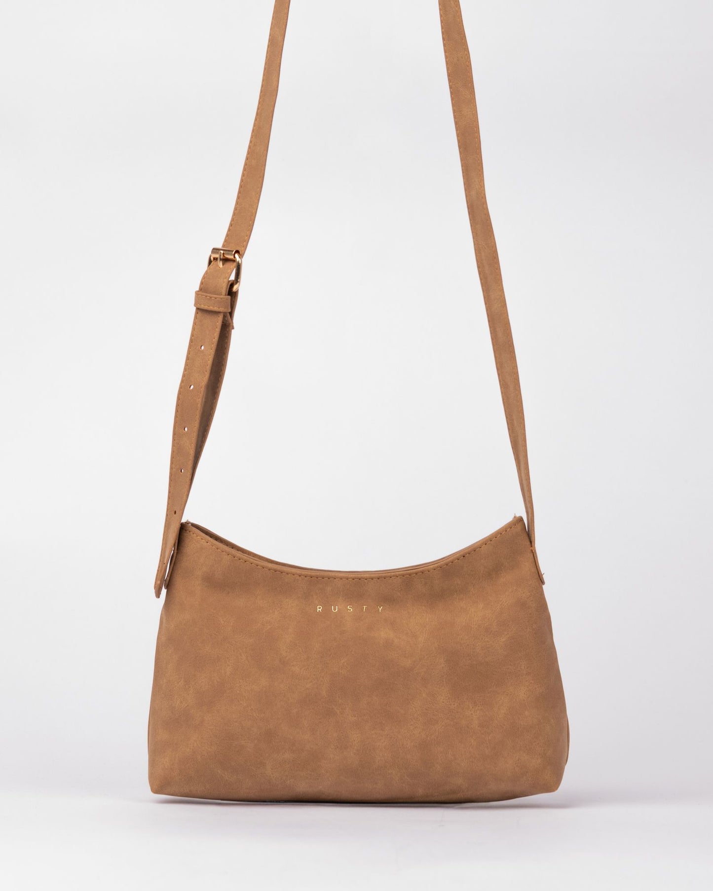 Rusty Aria Suede Side Bag