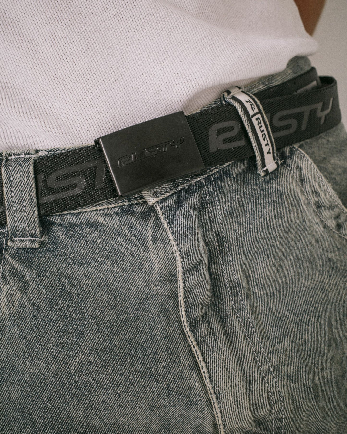 Rusty Flip Daddy Elastic Webbing Belt