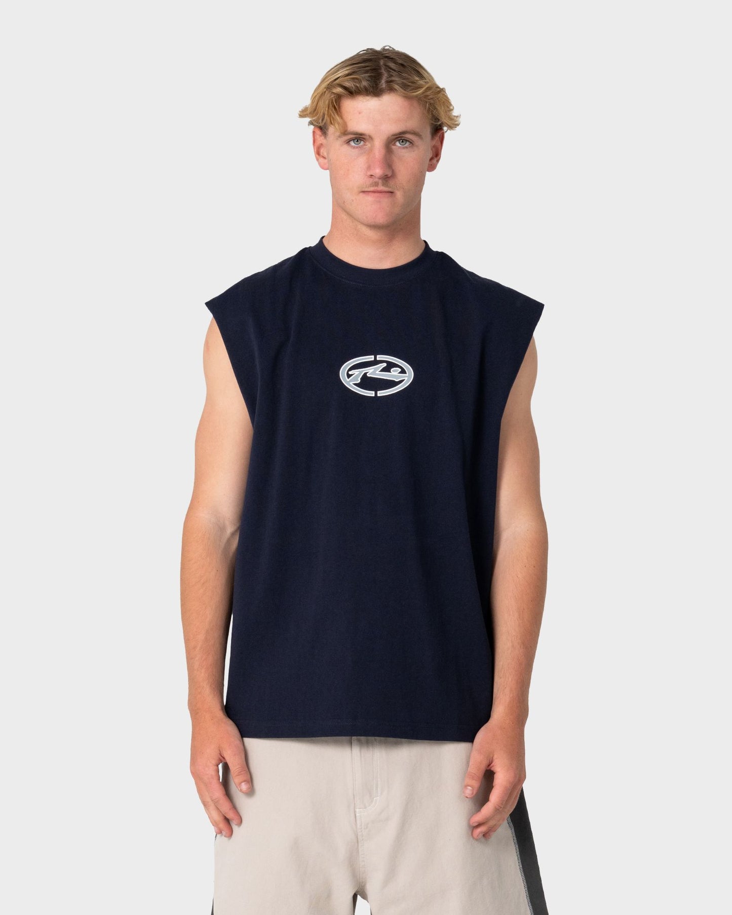 Rusty Turbo Muscle - Navy Blue OR Ecru Marble