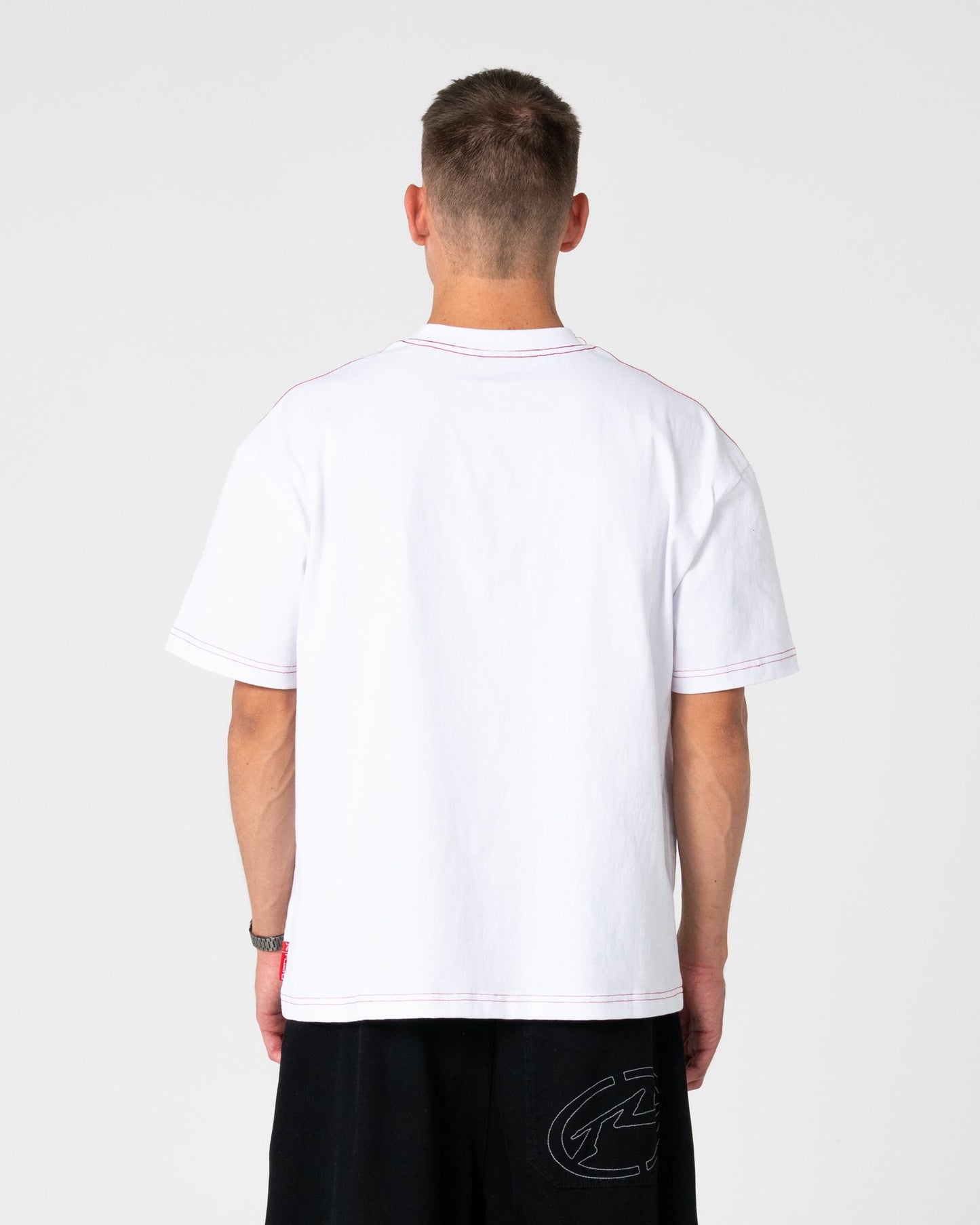 Rusty Morning Glory Short Sleeve Tee - White or Java
