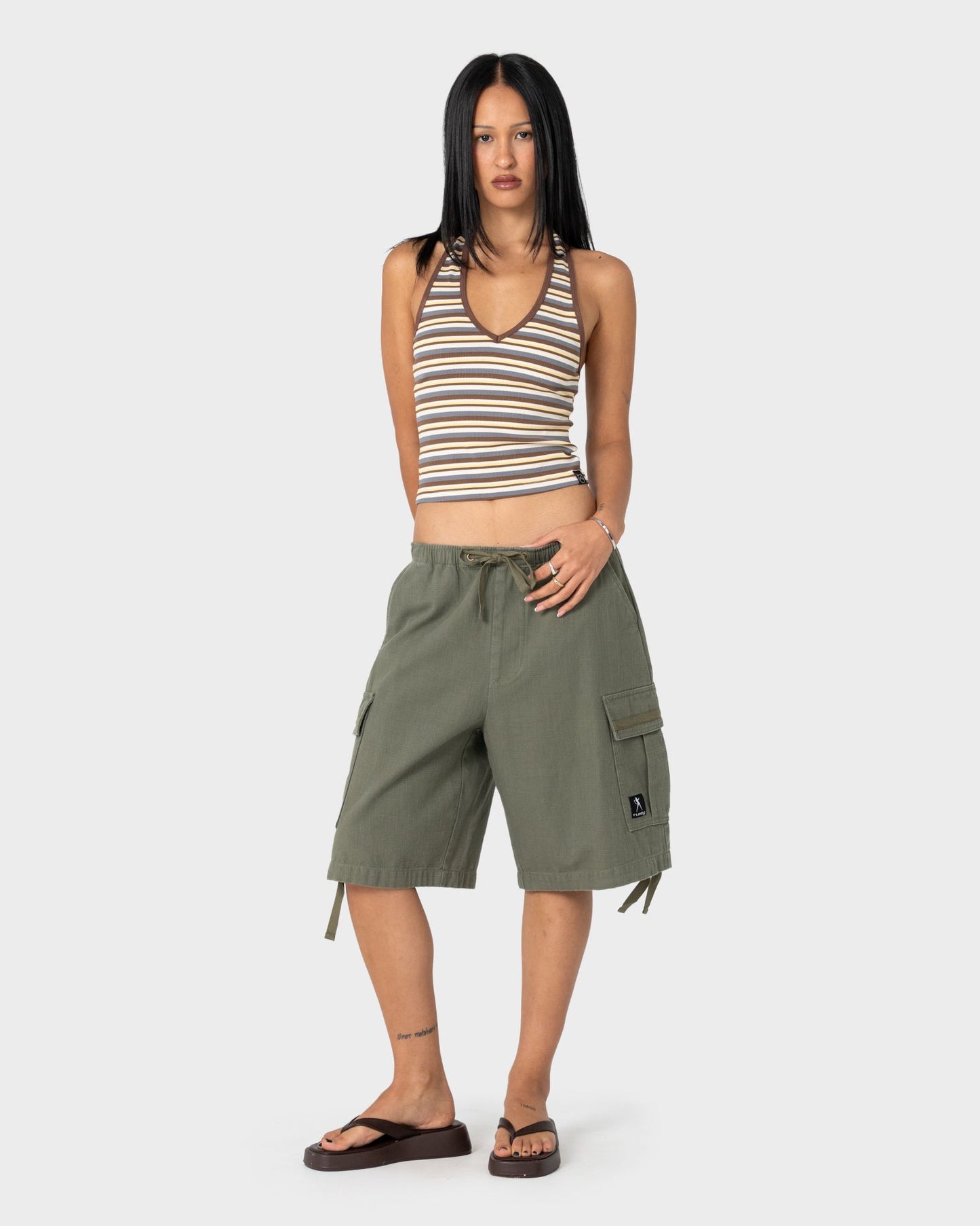 Rusty River Low Rise Baggy Cargo Short