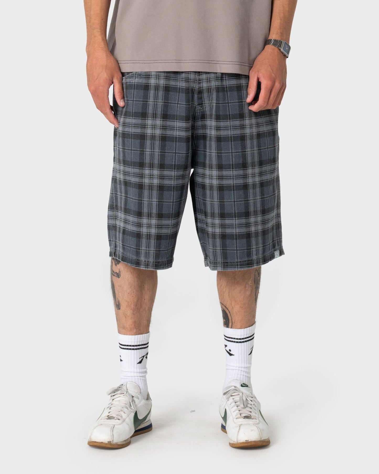 Rusty X-Press Plaid Short