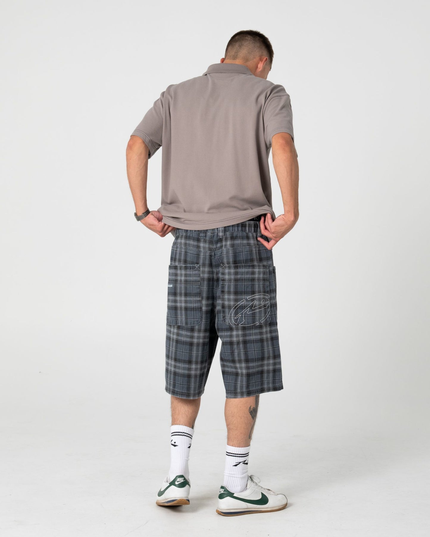 Rusty X-Press Plaid Short