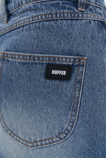 Huffer Denim Mini Skirt