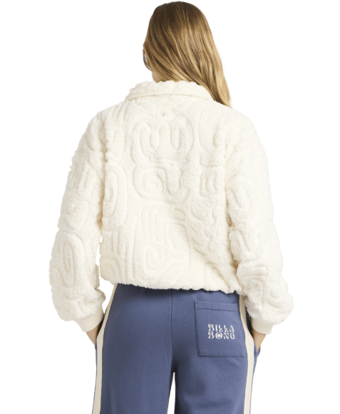 Billabong Le Love Half Zip Crew