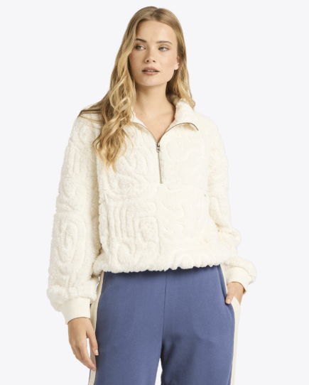 Billabong Le Love Half Zip Crew