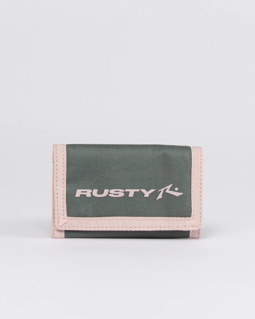 Rusty Bloom Tri Fold Wallet