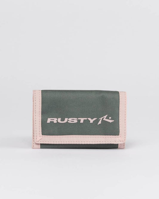 Rusty Bloom Tri Fold Wallet