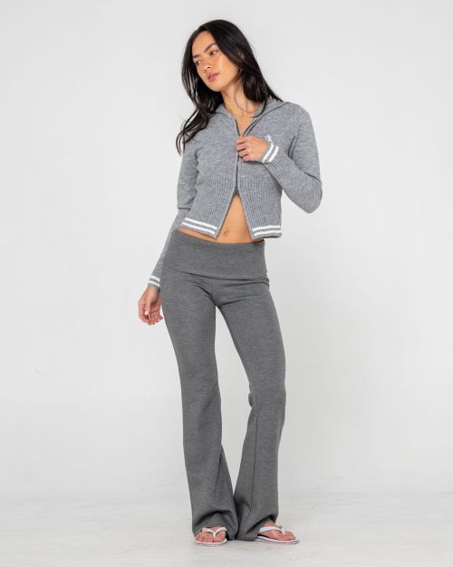 Rusty Low Rise Bootleg Track Pant