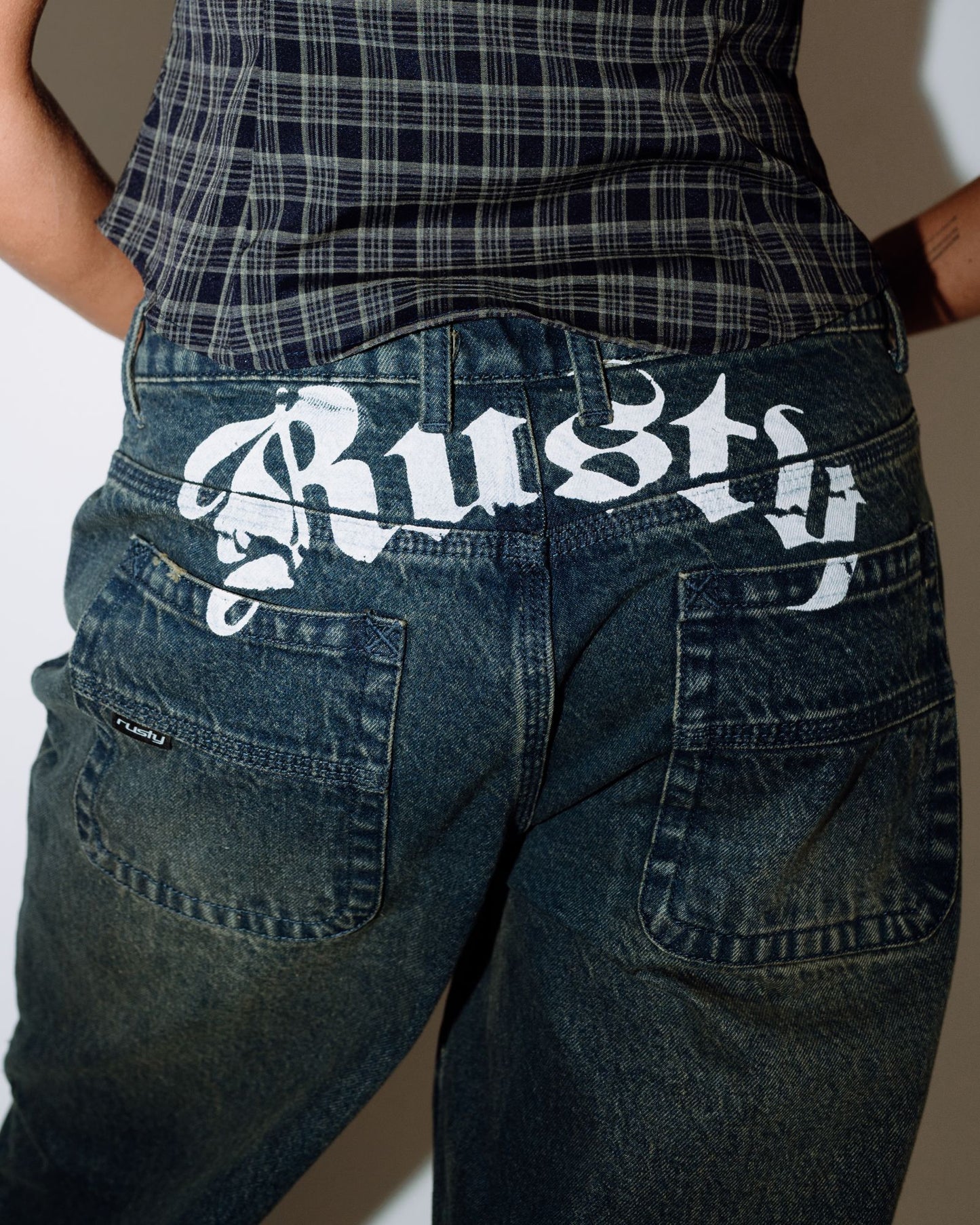Rusty Roxanne Baggy Low Rise Jean