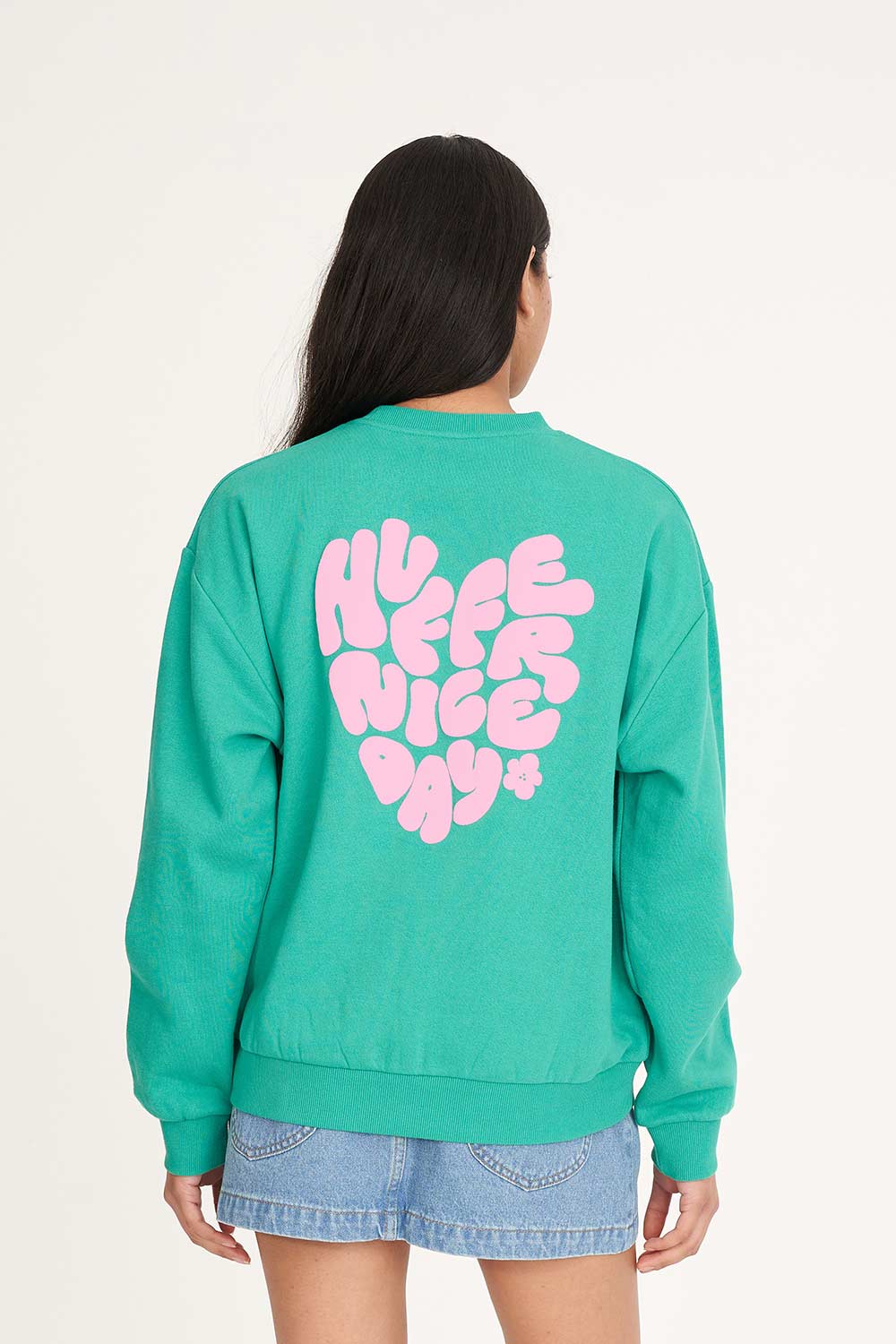 Huffer Slouch Crew 350/Optimistic Clover
