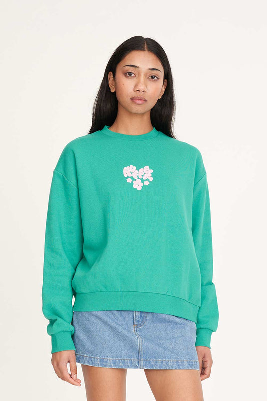 Huffer Slouch Crew 350/Optimistic Clover