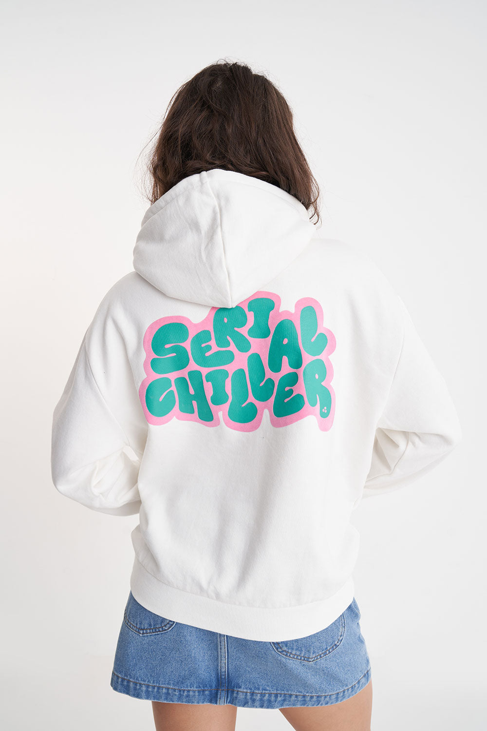 Huffer Relax Hood Chiller Chalk