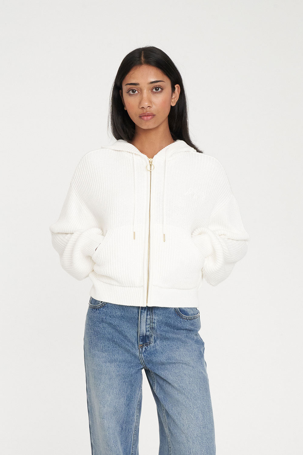 Huffer Signature Knit Hood